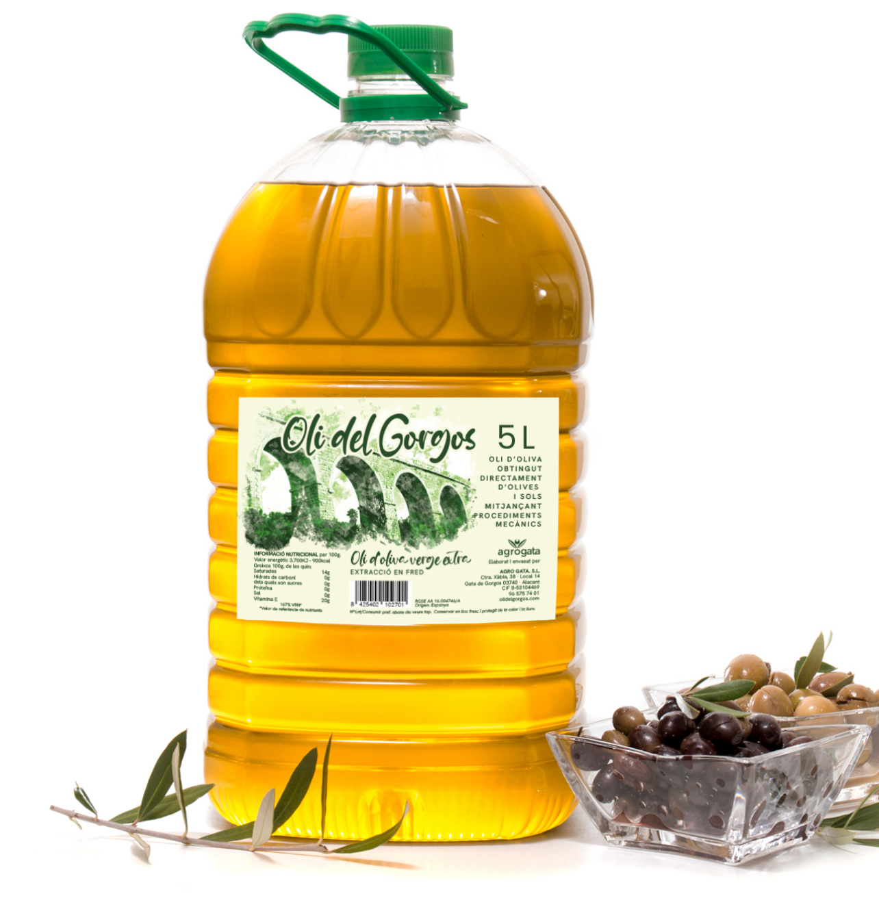 Aceite de oliva virgen extra 5 litros